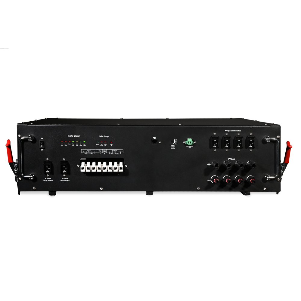 AIMS Power Onboard Solar Generator 5.12kWh, 3000W Inverter Charger - view 12