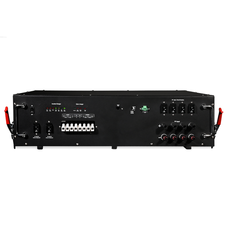 AIMS Power Onboard Solar Generator 5.12kWh, 3000W Inverter Charger - view 12