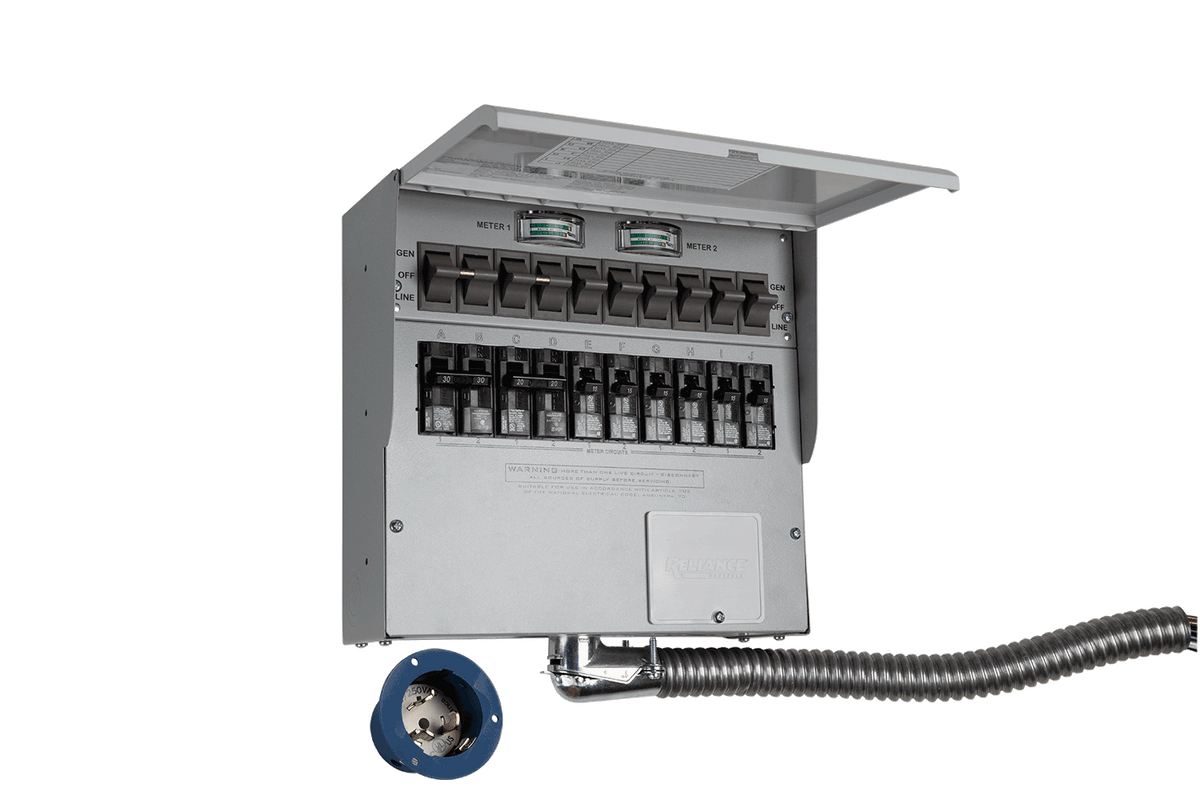 Anker SOLIX 10-circuit 50A manual transfer switch - view 3