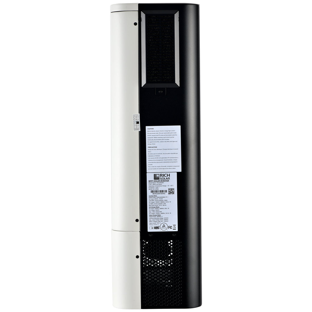 Rich Solar NOVA 6500S 6500 Watt (6.5kW) 48 Volt Off-Grid Hybrid Solar Inverter
