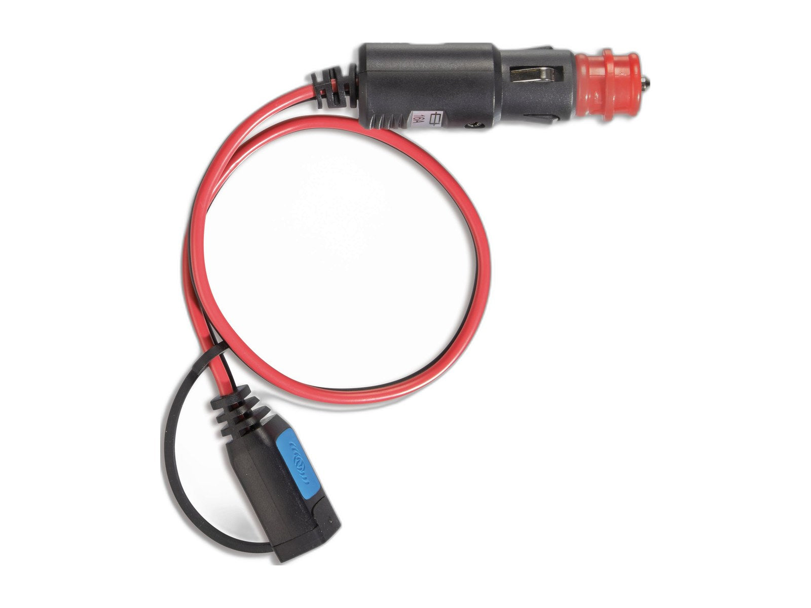 12 volt plug cigarette plug with 16a on white background