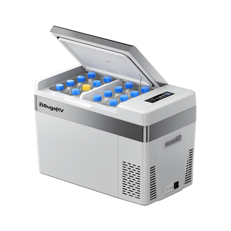 BougeRV 30 quart 12V portable fridge freezer