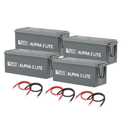 Rich Solar 800Ah 12V LiFePO4 Off-Grid Battery Kit 10.2kWh Deep Cycle Lithium Battery Bank