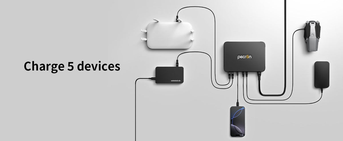 Pecron D77 DC UPS battery backup - view 8