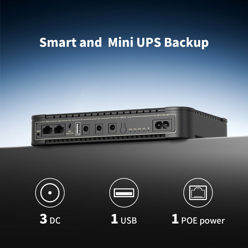 Pecron D77 DC UPS battery backup - view 6