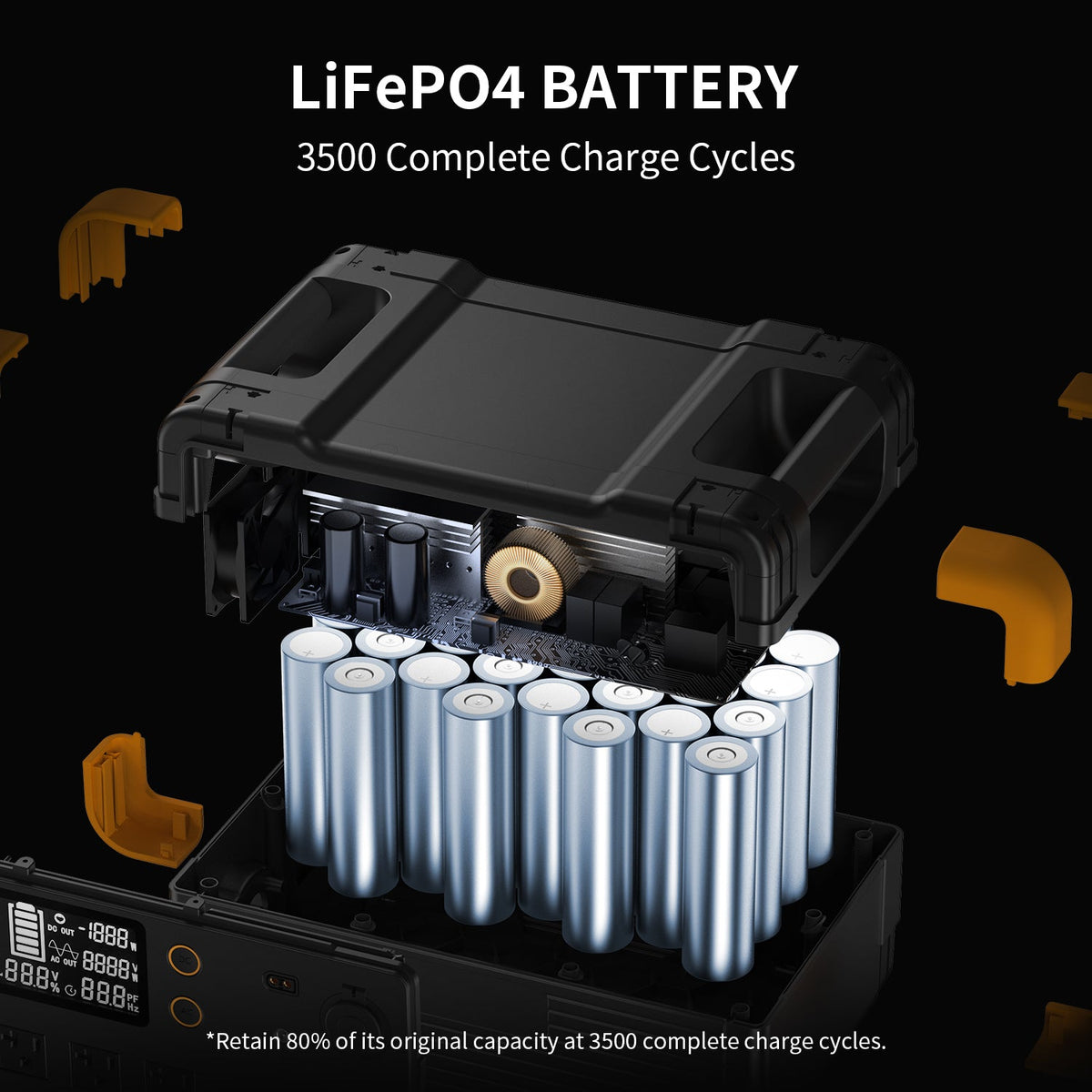 Pecron E2400LFP 2048Wh portable power station - view 6