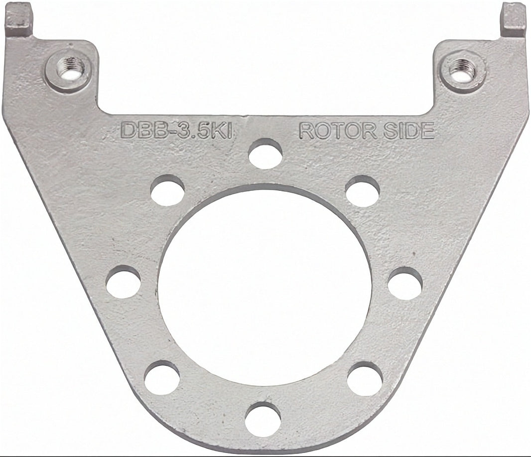 DeeMaxx 3.5K disc brake bracket for integral rotor, MAXX coating