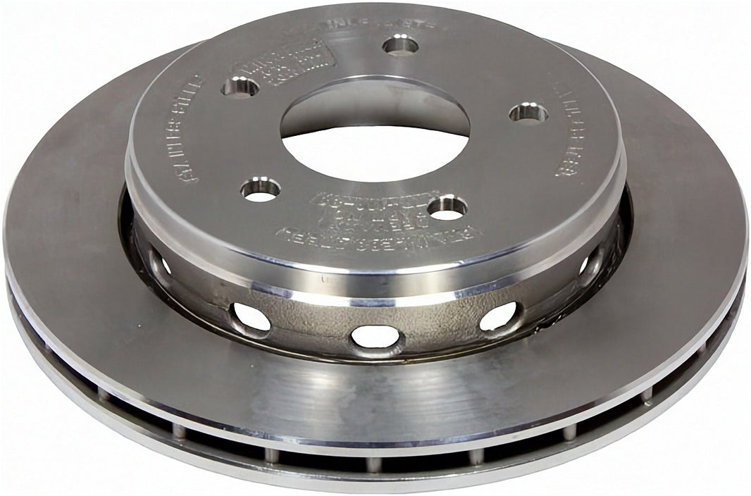 DeeMaxx 10.9 inch slip-over disc brake rotor in stainless steel