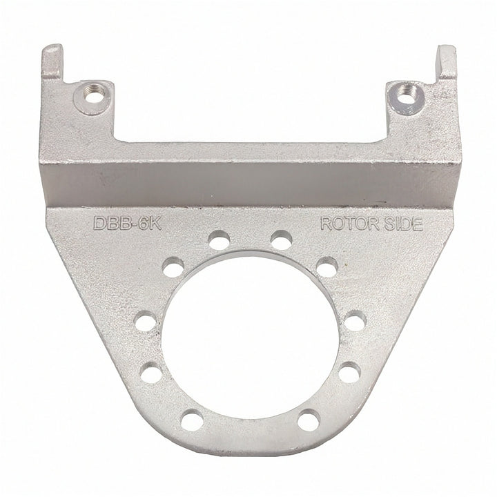 DeeMaxx Disc Brake Bracket (Closed) 5 Bolt for 6K Axle Fits Integral and Slip Over Rotors MAXX Coating (DBB-6KC-MAXX)