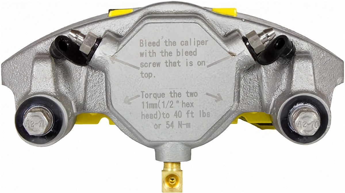 DeeMaxx 7-8K MAXX coated disc brake caliper with ceramic pads