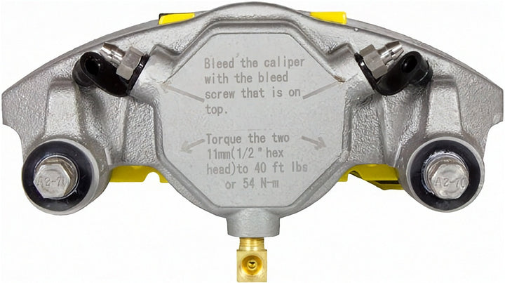 DeeMaxx Disc Brake Caliper for 7-8K Axle MAXX Coating with Yellow Ceramic Brake Pads (CALP-7-8K-MAXX)