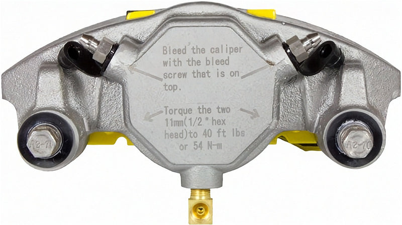 DeeMaxx 7-8K MAXX coated disc brake caliper with ceramic pads