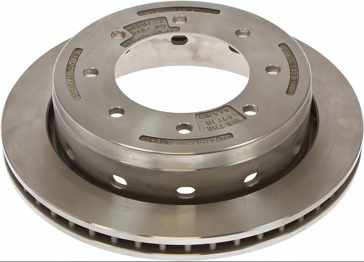 DeeMaxx 13.1" Slip Over Rotor, 7K, 8 Lug on 6.5", Stainless Steel (RTR-131-7K-SS)