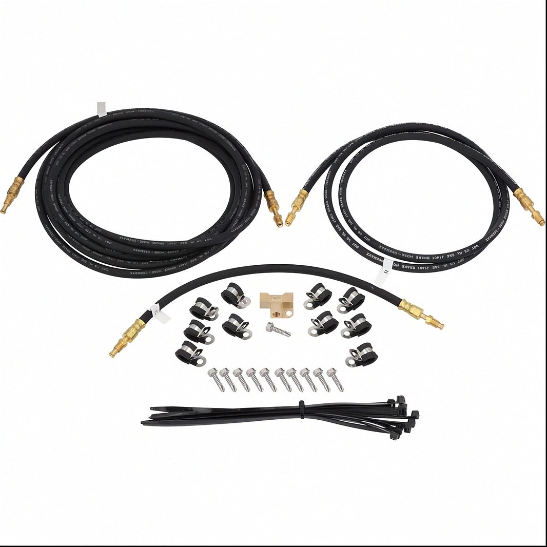 DeeMaxx 18 foot single axle hydraulic brake line kit