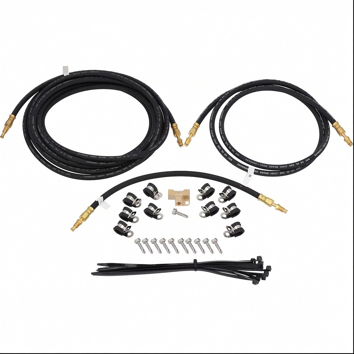 DeeMaxx 18 foot single axle hydraulic brake line kit