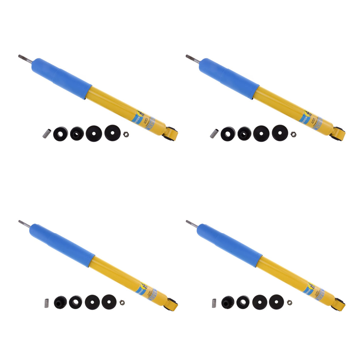 Bilstein Shock Set, 2 Front + 2 Rear, Ram 2500 4WD 2014-2018 – all 4 shocks in the set