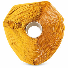 Butyl sealant tape roll 2 in x 1/16 in x 65 ft, yellow release liner