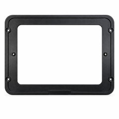 Dometic 9108858153 furnace vent mounting frame, black plastic