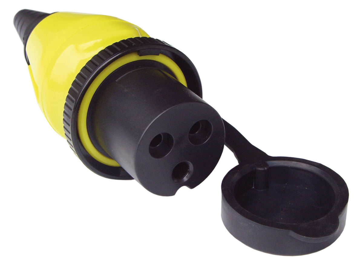 Victron Energy Plug 32A/250Vac (2p/3w) for Power Inlet 32A - shore power plug with cover