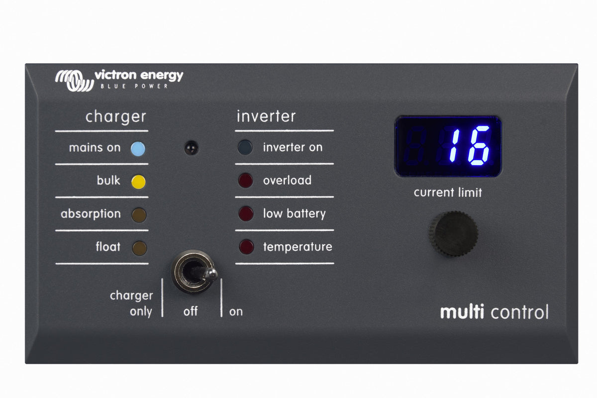 Victron Digital Multi Control 200/200A GX (Right Angle RJ45) Retail
