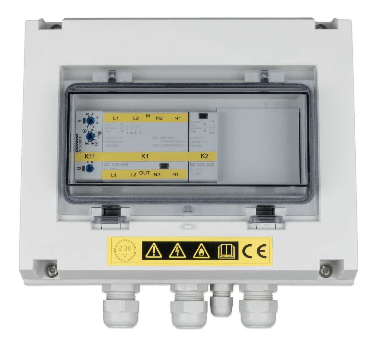 Victron VE Transfer Switch 10KVA, 1ph, 200-250Vac