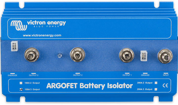 Victron Argofet FET battery isolator two three batteries - view 2