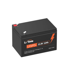 LiTime 12V 12Ah LiFePO4 Lithium Battery