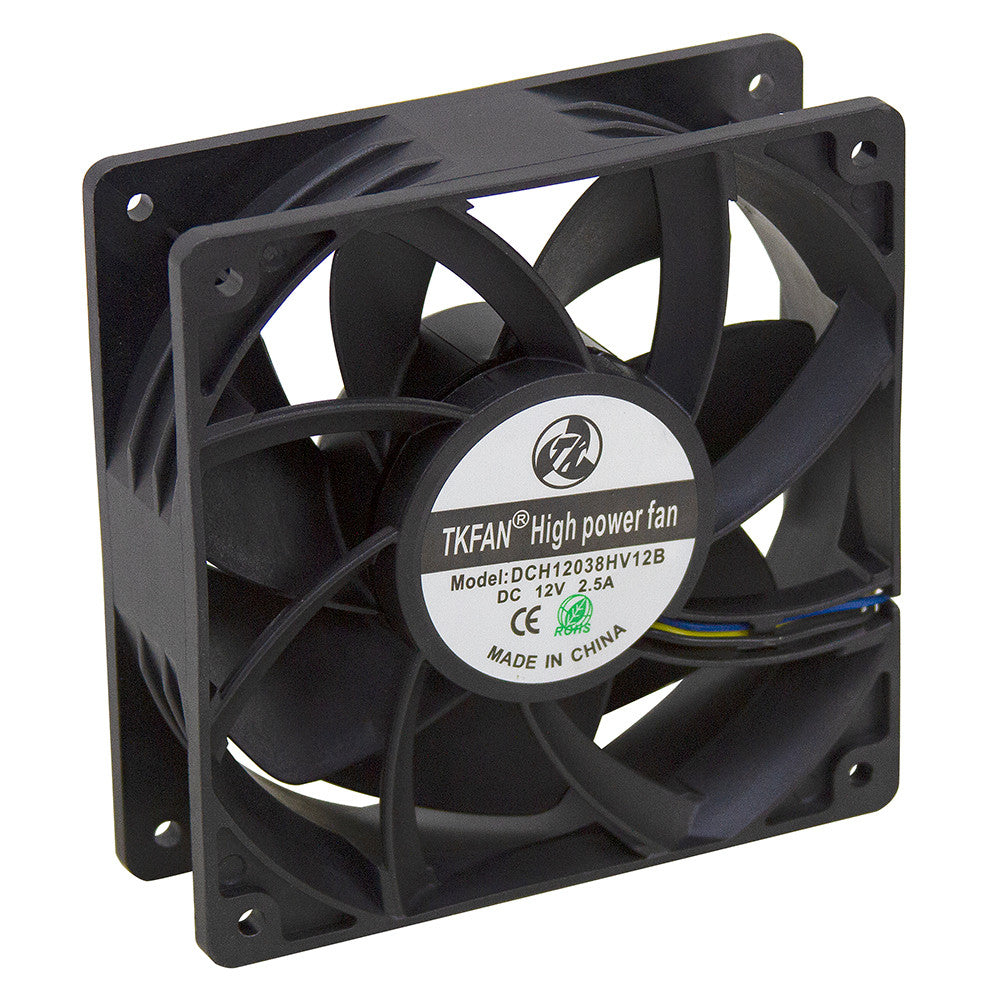 TKFAN DCH12038HV12B 120mm 12V DC High-Power Cooling Fan, 285 CFM – RV Parts Giant