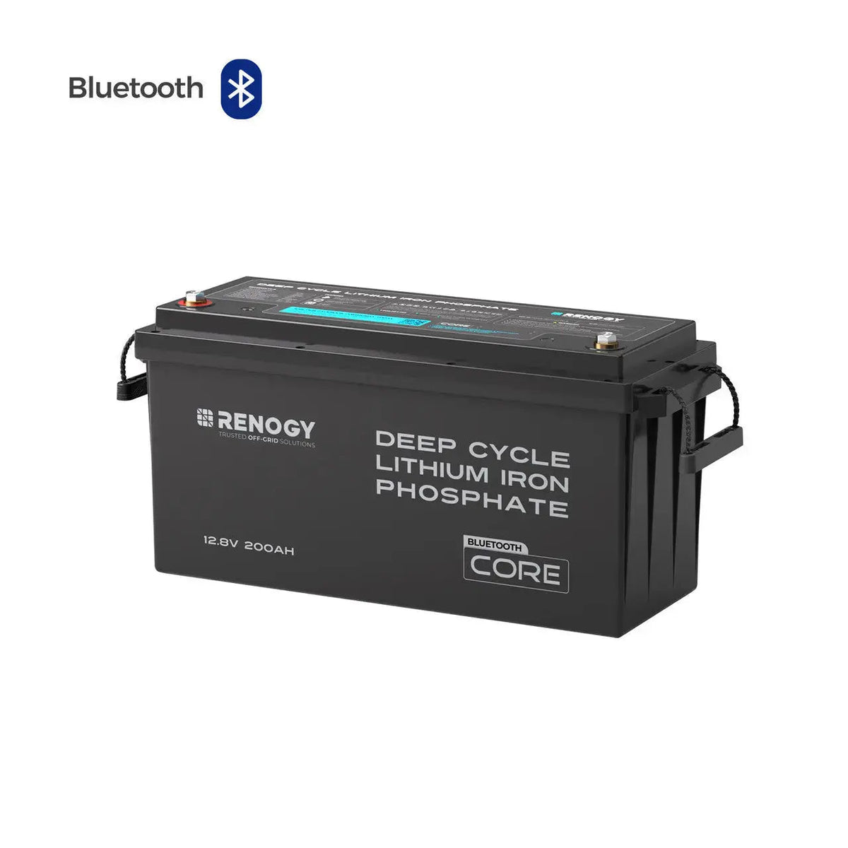Renogy Core 12V 200Ah LiFePO4 battery with Bluetooth