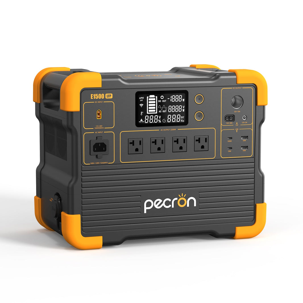 Pecron E1500LFP 1536Wh expandable portable power station