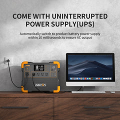 Pecron E1500LFP 1536Wh expandable portable power station - view 4