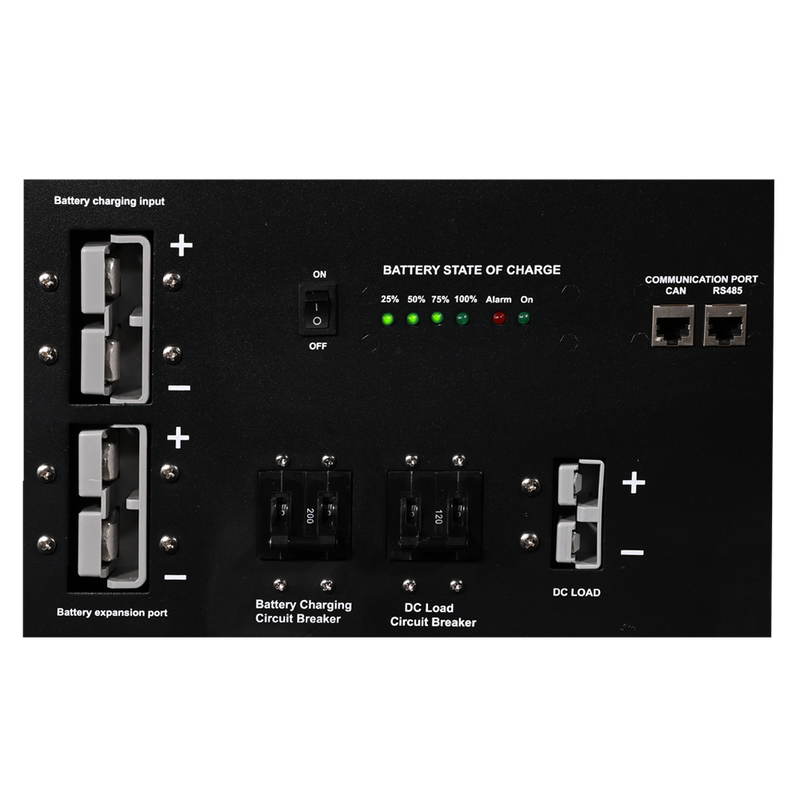 AIMS Power Onboard Solar Generator 5.12kWh, 3000W Inverter Charger - view 5