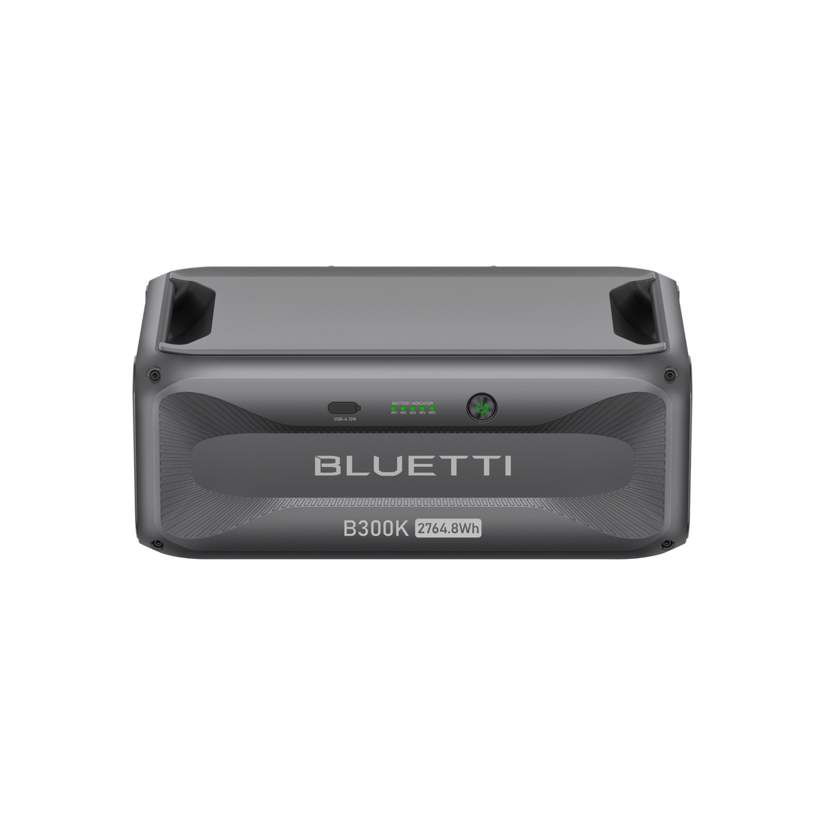 BLUETTI B300K expansion battery front view with USB-A port