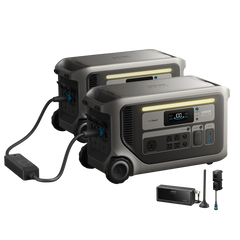 Anker SOLIX 2x F3000 + Double Voltage Hub + Power Saver Kit - view 2