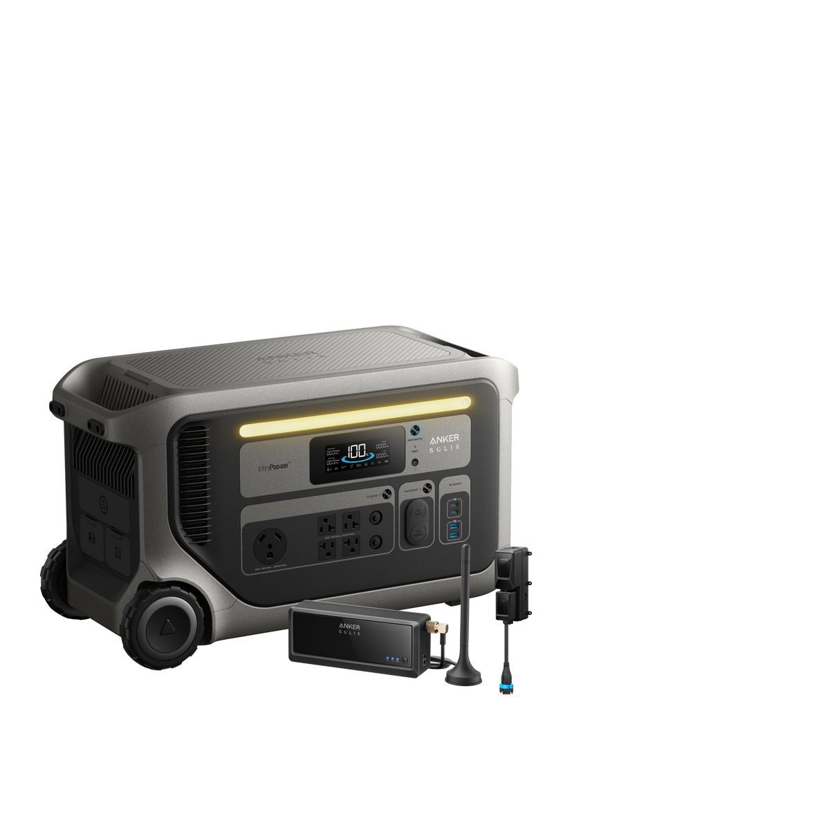 Anker SOLIX F3000 Power Station + Power Saver Kit - view 3