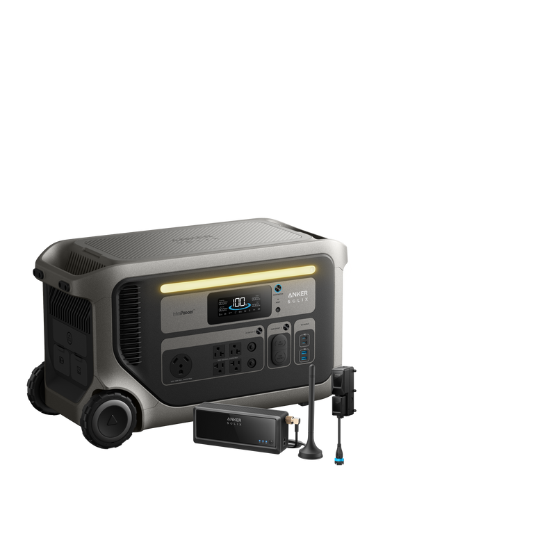 Anker SOLIX F3000 Power Station + Power Saver Kit - view 3