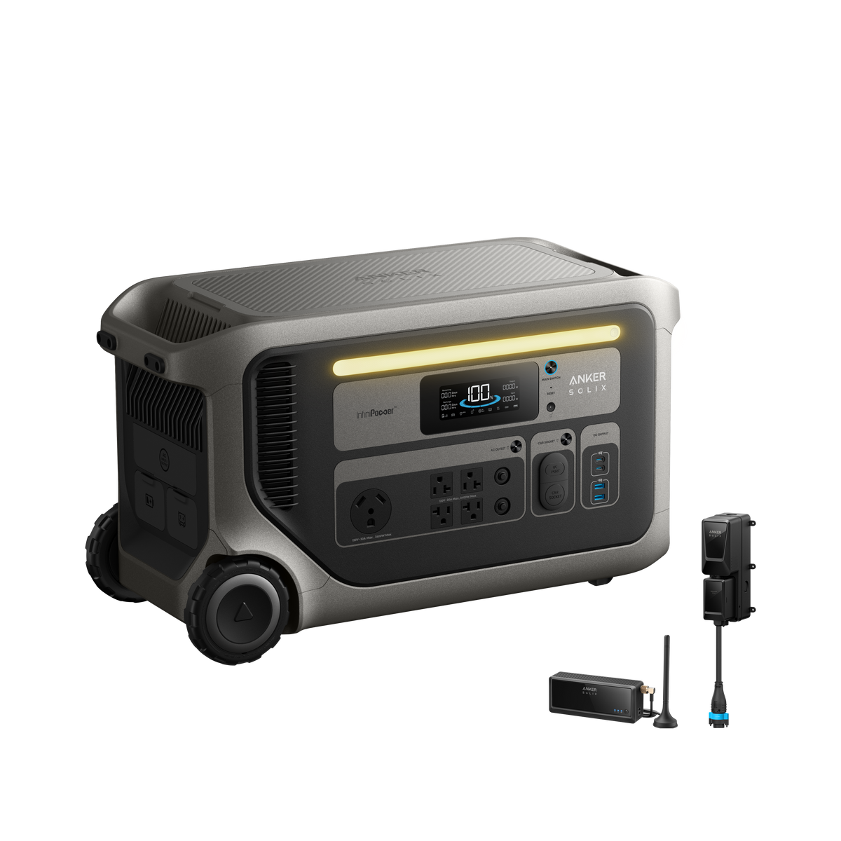 Anker SOLIX F3000 Power Station + Power Saver Kit - view 2
