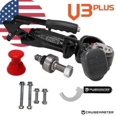 Cruisemaster DO35 V3Plus off-road coupling with integrated handbrake lever - US version 1 inch pin