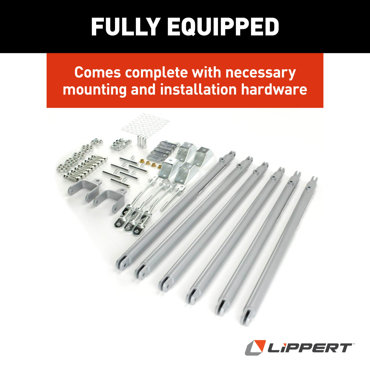 Lippert JT's Strong Arm Standard 5th Wheel Jack Stabilizer Kit - view 5