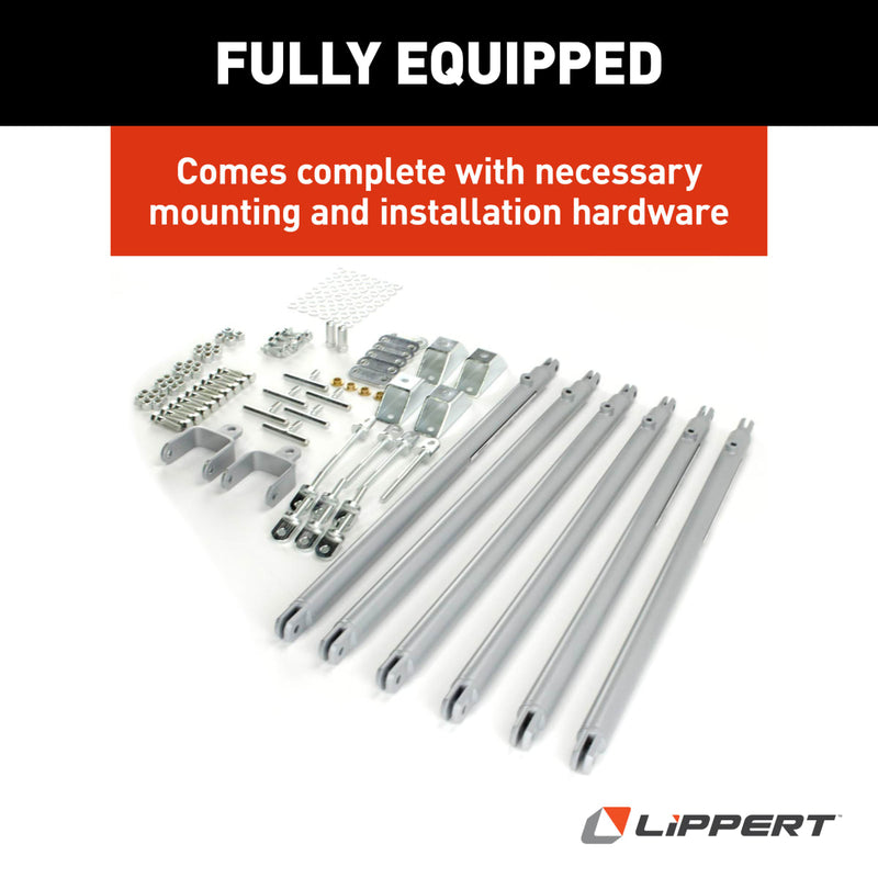 Lippert JT's Strong Arm Standard 5th Wheel Jack Stabilizer Kit - view 5