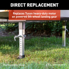 Lippert Tuson Heavy-Duty Electric 5th Wheel Landing Gear Motor - view 7