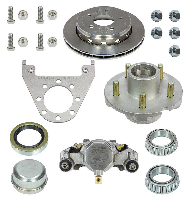 DeeMaxx 3.5K single-wheel disc brake kit stainless steel