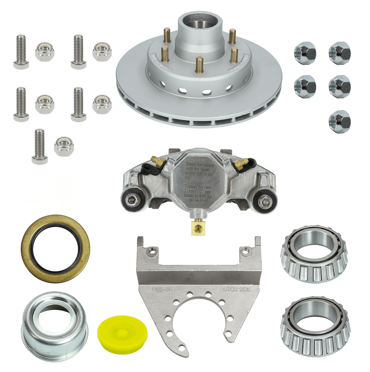 DeeMaxx 6K single-wheel disc brake kit MAXX rotor stainless caliper