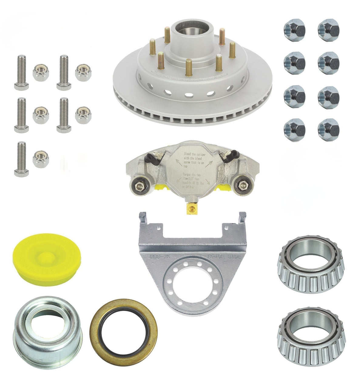 DeeMaxx 7K single-wheel disc brake kit MAXX coated