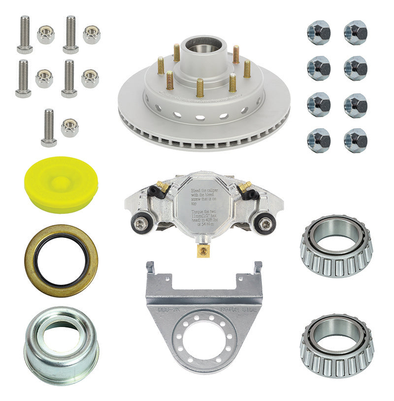 DeeMaxx 7K single-wheel disc brake kit MAXX rotor stainless caliper