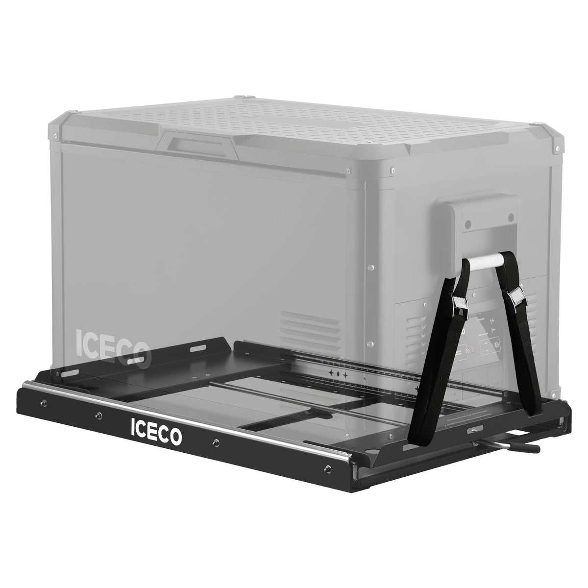 ICECO fridge slide mount for APL55 and VL60ProS, black steel tray