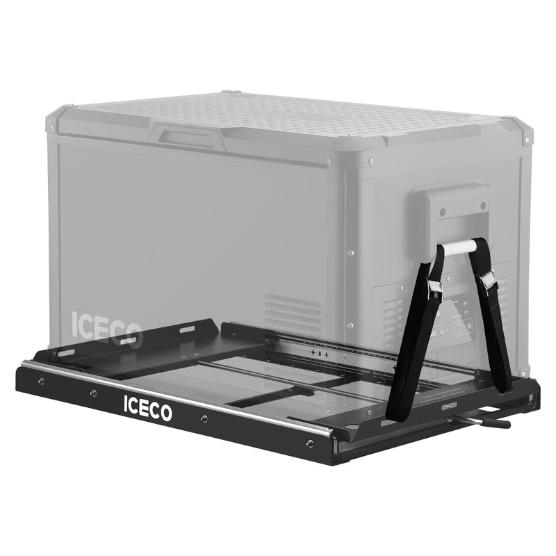 ICECO fridge slide mount for APL55 and VL60ProS, black steel tray