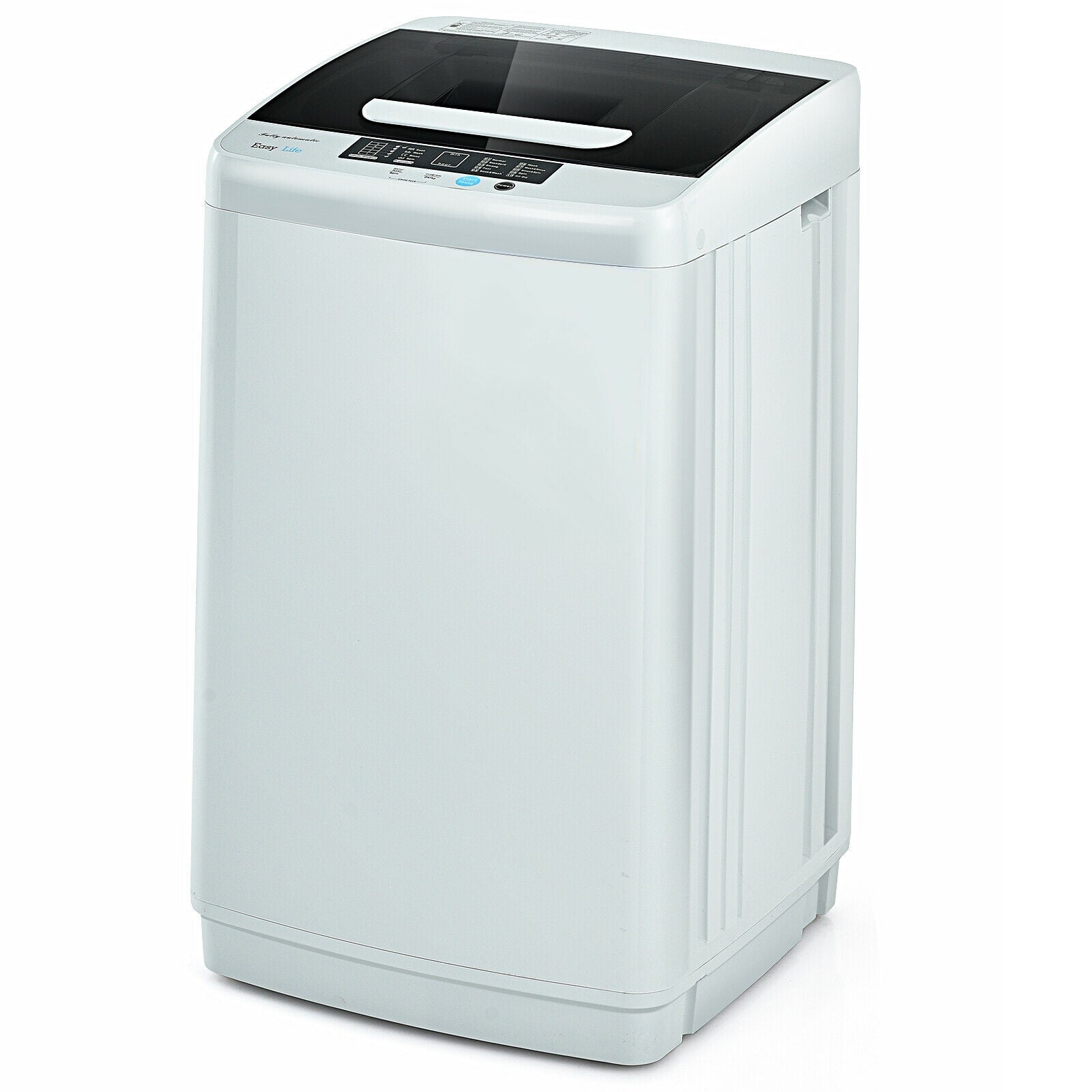 Portable top-load washing machine drum for small spaces