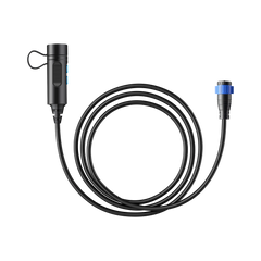 BLUETTI P090D external battery connection cable coiled with connectors
