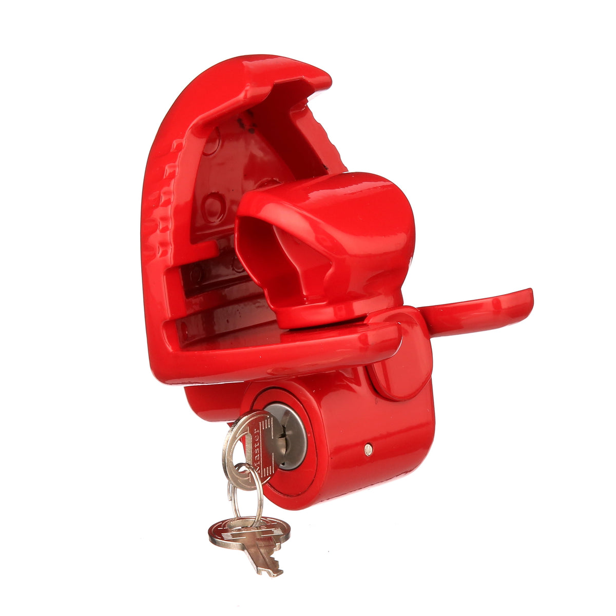 Master Lock universal coupler lock, view 2